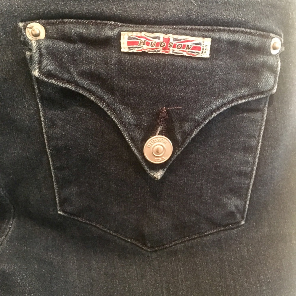 Hudson dark blue Krista skinny jeans size 26
